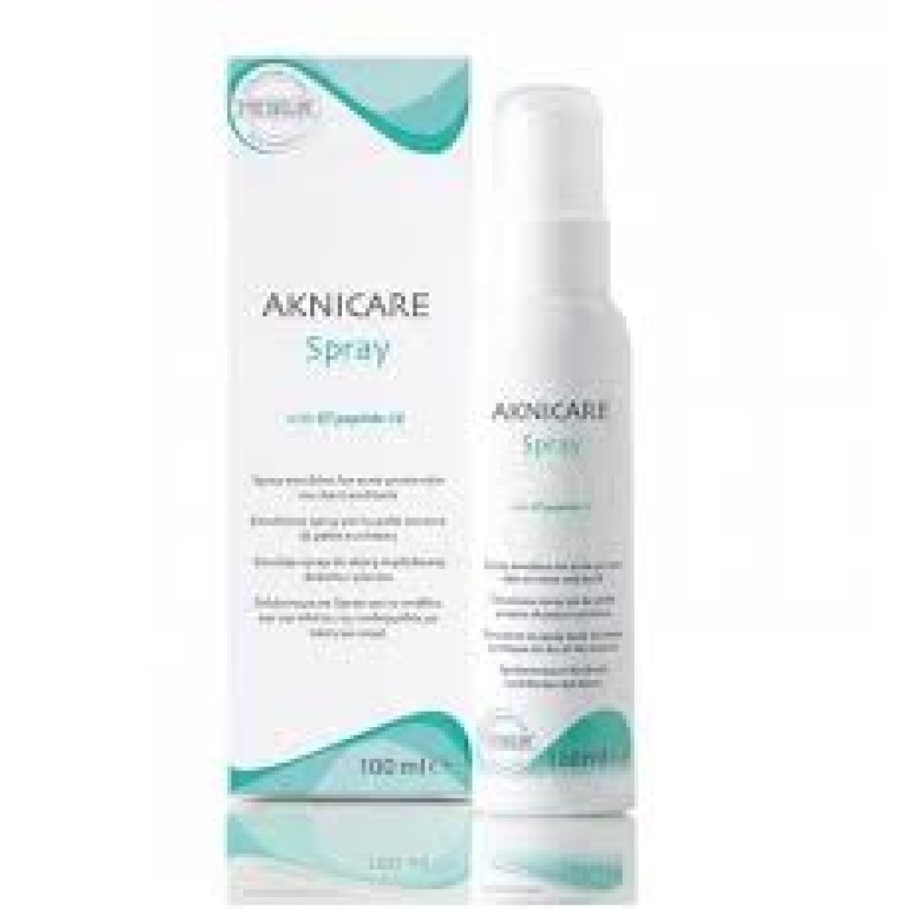 Synchroline | Aknicare Spray Emulsion | Γαλάκτωμα για Στήθος & Πλάτη, για Επιδερμίδες με Τάση Ακμής | 100ml