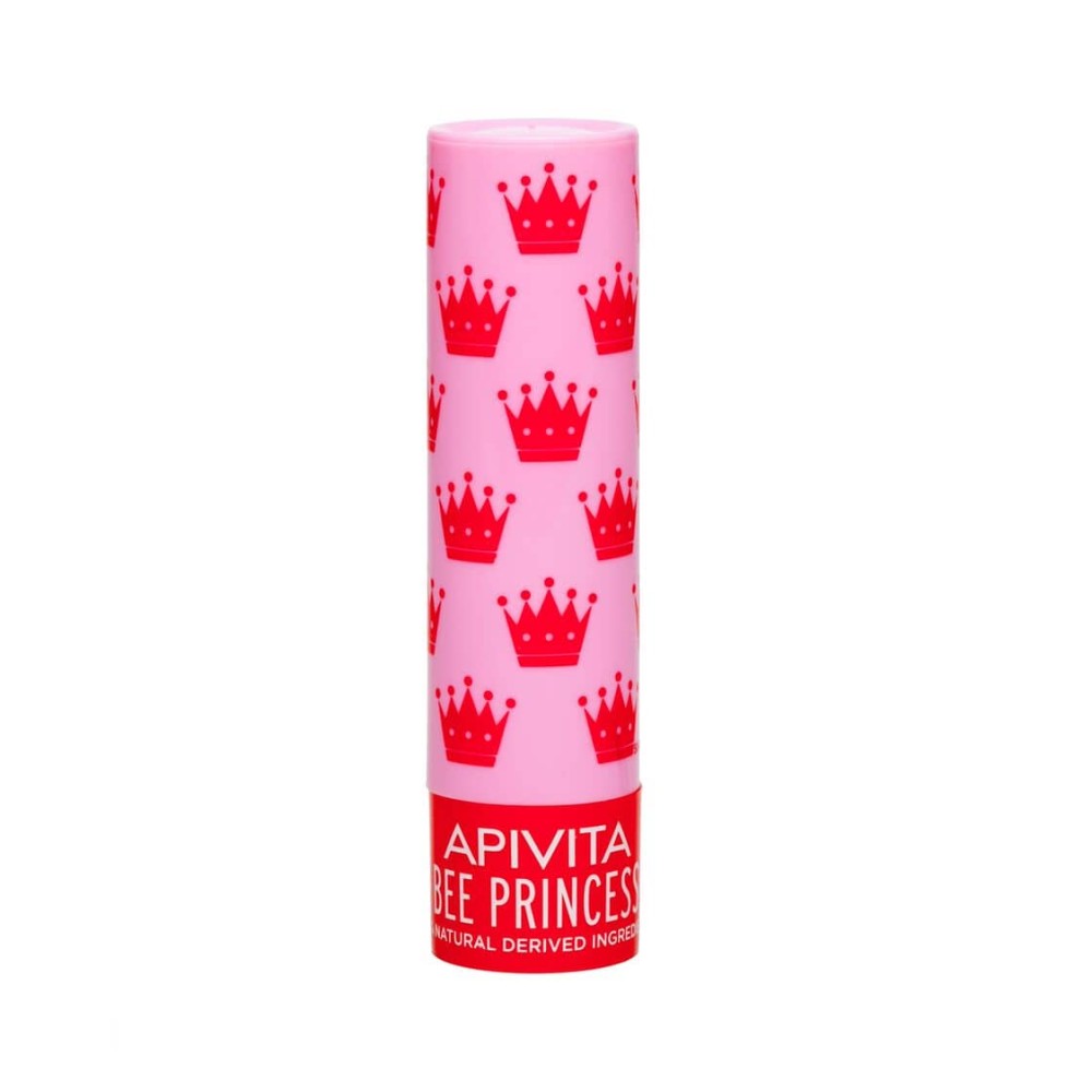 Apivita | Lip Care Bee Princess Bio Eco | Ενυδατικό Lip Balm Χειλιών με Βιολογικό Βερίκοκο & Βιταμίνες | 4.4g
