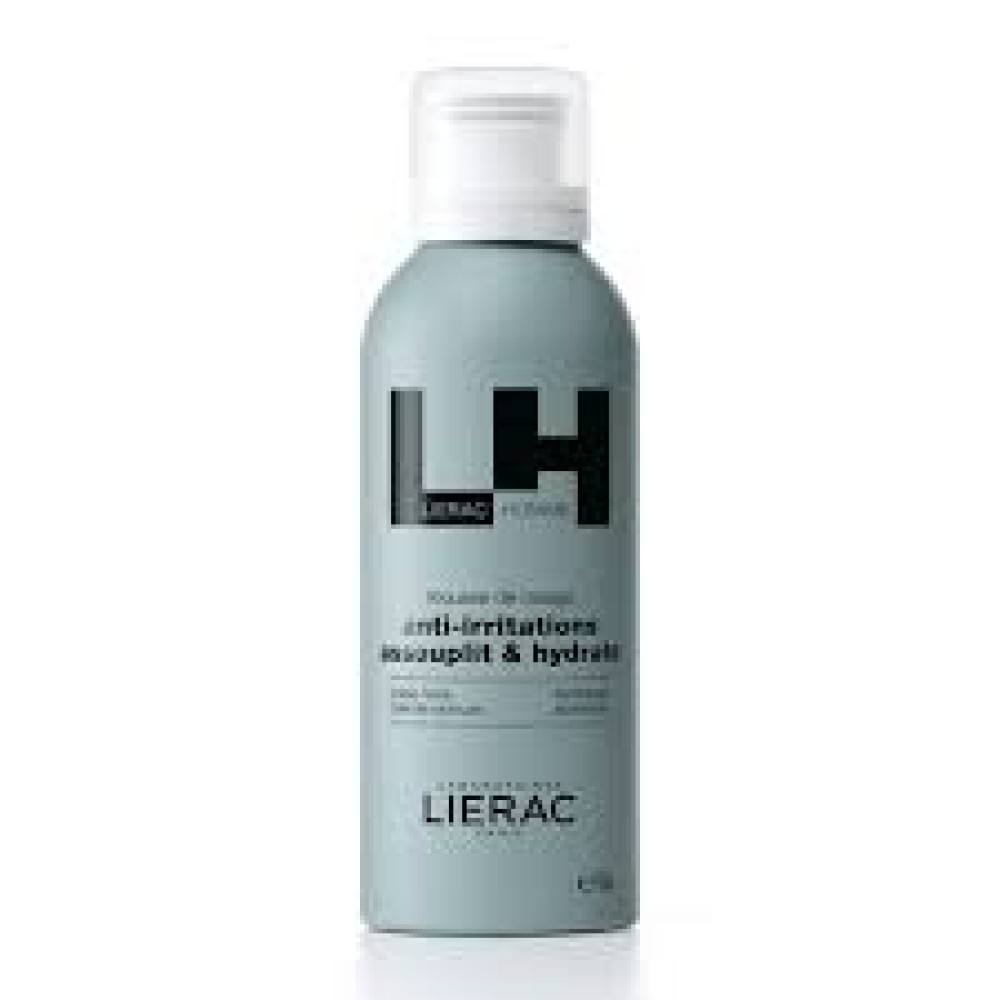 Lierac | Homme Shaving Foam | Αφρός Ξυρίσματος Κατά Tων Ερεθισμών Που Απαλύνει & Ενυδατώνει | 150ml