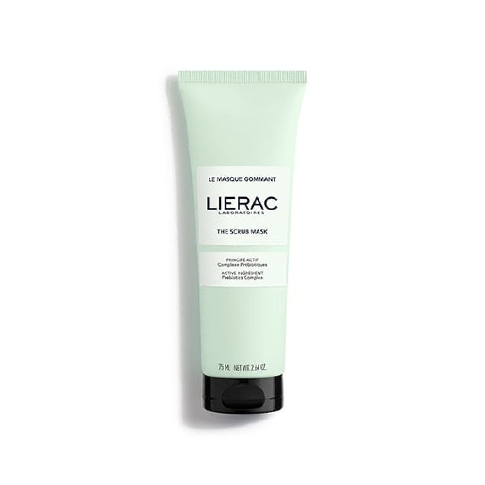 Lierac | The Scrub Mask with Prebiotics Complex | 2 σε 1 Μάσκα Απολέπισης Προσώπου για Καθαρισμό, Λείανση & Λάμψη | 75ml