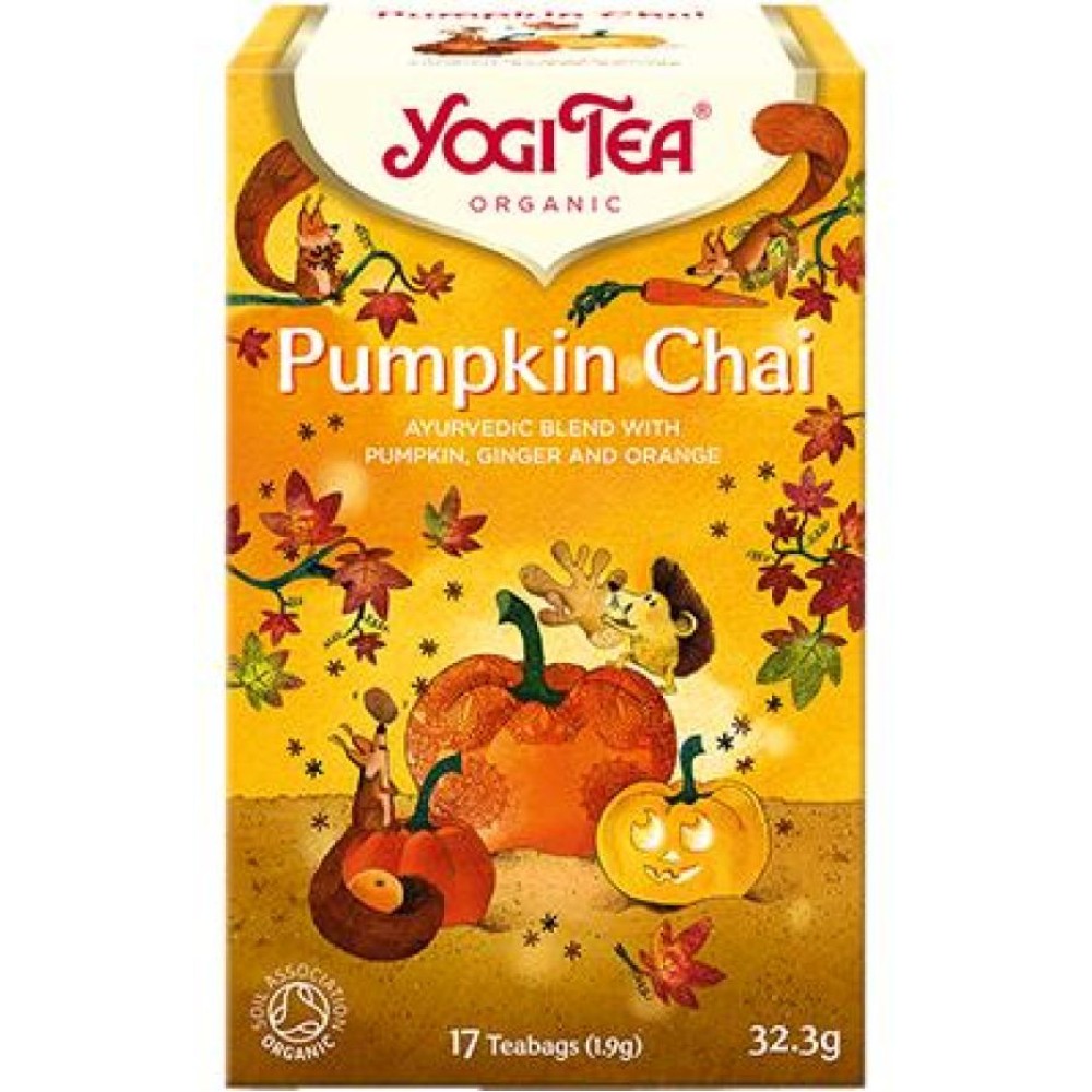 Yogi Tea | Pumpkin Chai | 17Φακελάκια