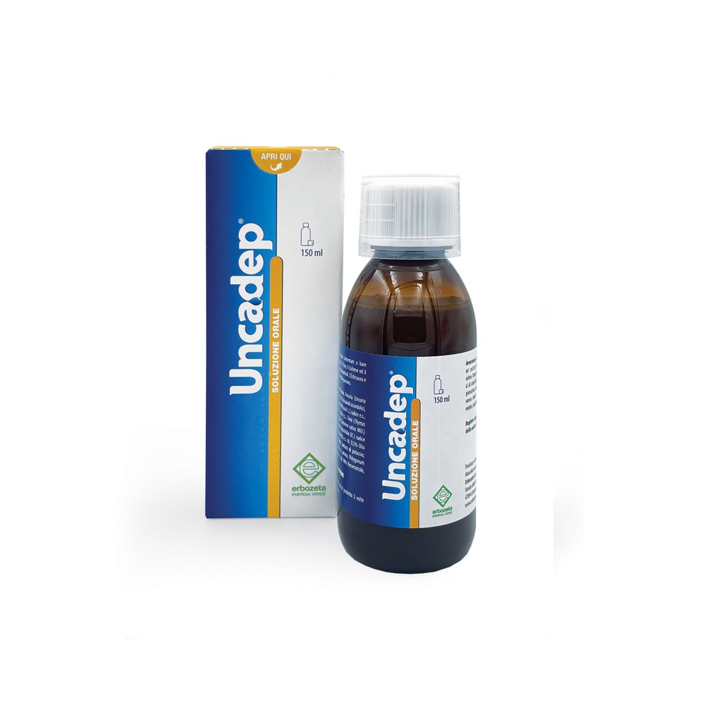 Erbozeta | Uncadep | Oral Solution Συμπλήρωμα Διατροφής για την Αντιμετώπιση του Ξηρού & Παραγωγικού Βήχα | 150ml