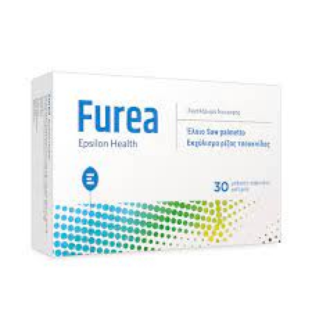 Epsilon Health  | Furea  Συμπλήρωμα  Διατροφής  Με  Έλαιο  Saw  Palmetto  &  Εκχύλισμα  Τσουκνίδας  | 30 κάψουλες