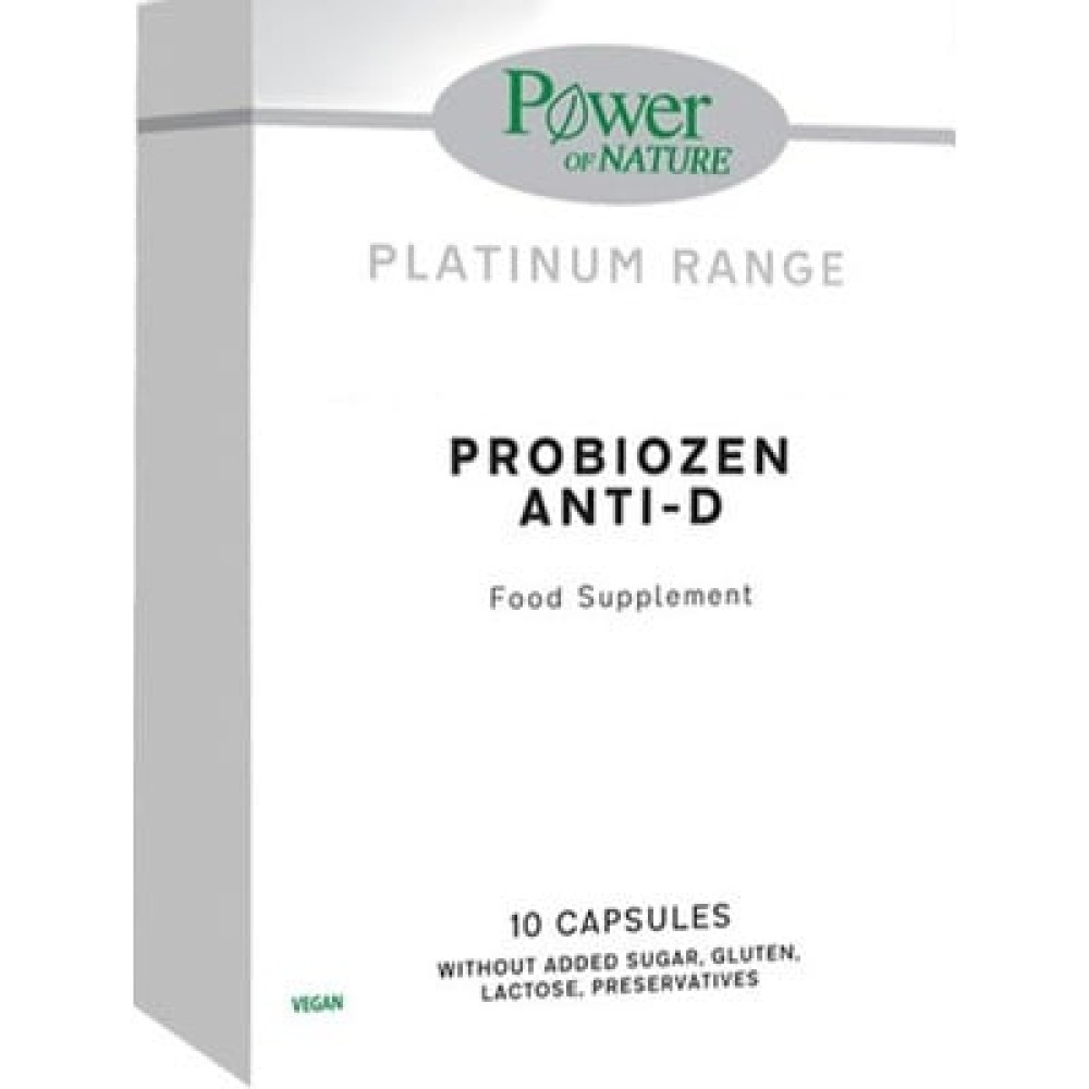 Power Health | Platinum Range Probiozen Anti-D | 10caps