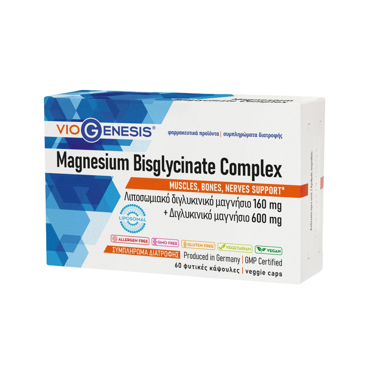 Magnesium Bisglycinate Complex 60 caps