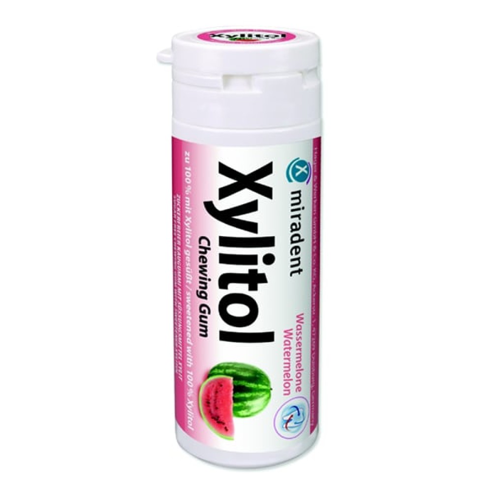 Xylitol | Chewing Gum Watermelon | 30 τσίχλες